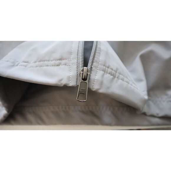 Nike 274009-082 Men's Sz XL Gray Sportswear Full Zip Windbreaker Track Jacket - Picture 6 of 10